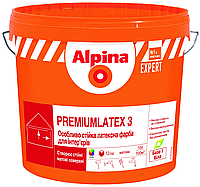 Фарба інтер'єрна Alpina EXPERT Premiumlatex 3 латексна (Б 1) - 10 л.