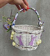 Дитячий пасхальний кошик, кошик до Великодня для дитини