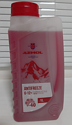 Рідина охолоджувальна AZMOL Antifreeze G-12 Plus (кан. 1л) червоний