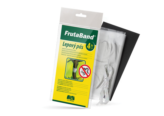 Інсектицид FRUTABAND – клейкі пояси-пастки для захисту рослин і дерев від комах (4 шт/упаковка), фото 1