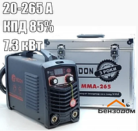 Сварочный инвертор EDON PRO MMA-265 (7.3 кВт, 20-265 А, 3 года гарантии)