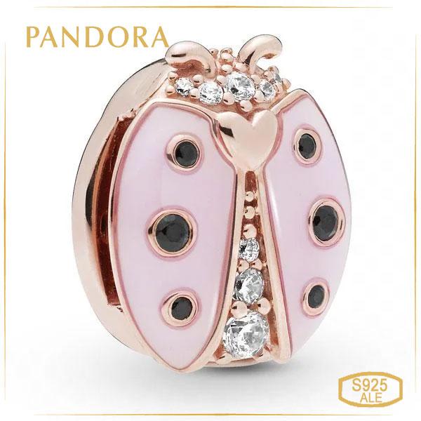 Пандора Клипса Reflex Розовая божья коровка Позолота Rose Pandora 787970EN160