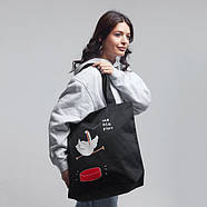 Еко-сумка з Гусем "Ща все рішу" L, фото 6