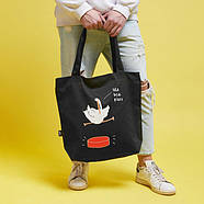 Еко-сумка з Гусем "Ща все рішу" L, фото 7