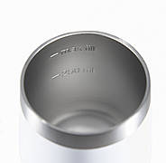Термостакан для напоїв із сталевою трубочкою Cheeki Wine Tumbler Spirit White (320 мл), фото 3