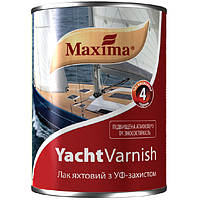 Лак яхтный алкидно-уретановый MAXIMA Yacht varnish Полуматовый 2.5л