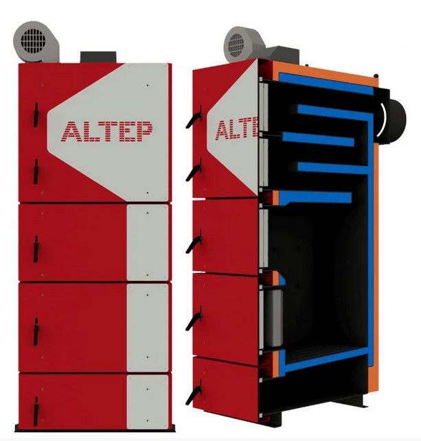 150 кВт Котел довготривалого горіння 6 мм сталь Altep Duo Uni Plus, фото 1