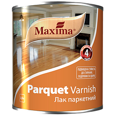 Лак паркетний алкідно-уретановий MAXIMA Parquet varnish Напівматовий 2.5л