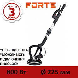 Шліфувальна машина для стін і стелі Forte DWS 225 VLB