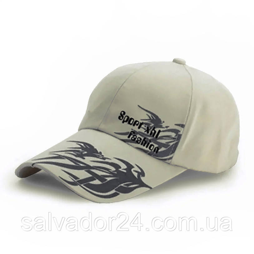 Бейсболка Sport Fashion біла, кепка