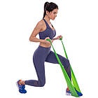 Стрічка еластична для фітнесу та йоги CUBE FRB-001-1_5 1,5 м Green, фото 5