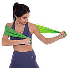 Стрічка еластична для фітнесу та йоги CUBE FRB-001-1_5 1,5 м Green, фото 3