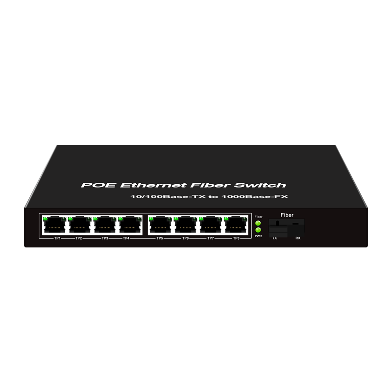 PoE комутатор з вбудованим SFP SICSO (А) FT-1F8EP (8xPOE, 1xSFP)