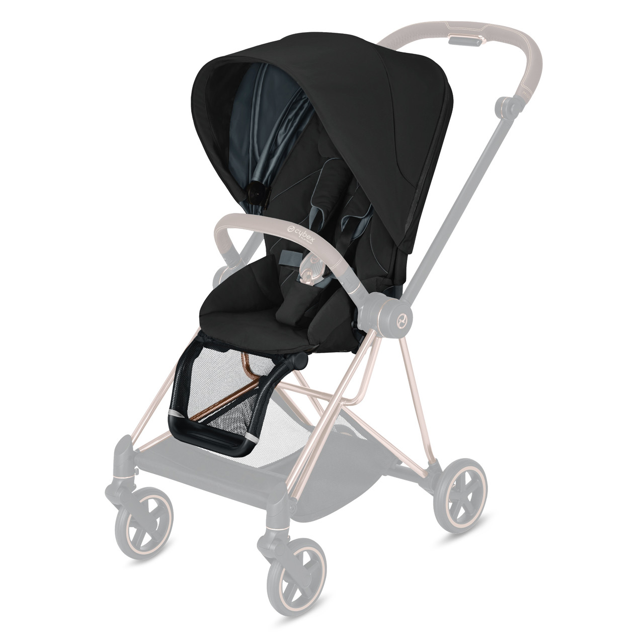 Cybex — Комплект тканини для Mios, Deep Black