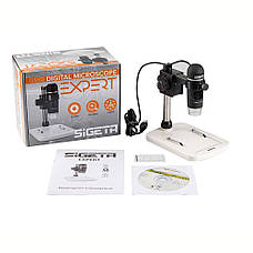 Цифровий мікроскоп SIGETA Expert 10-300x 5.0 Mpx, фото 4