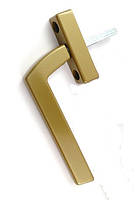 Ручка віконна з вузькою розеткою, бронза, RAL 1036.