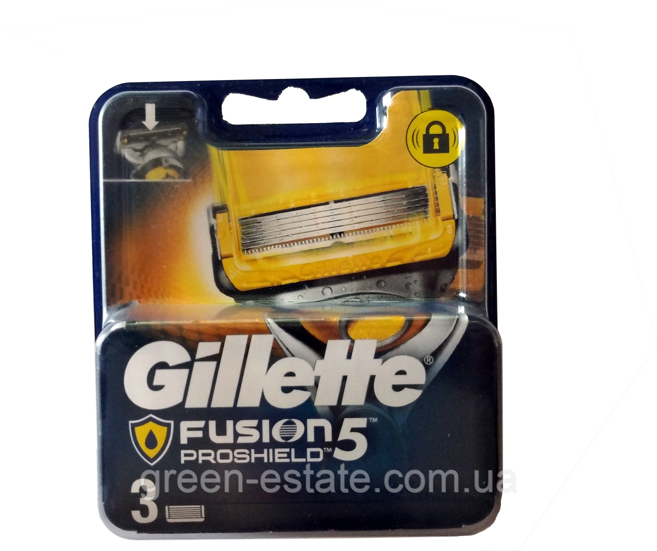 Касети для гоління Gillette Fusion Proshield 5 лез 3 шт.