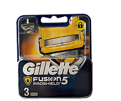 Касети для гоління Gillette Fusion Proshield 5 лез 3 шт.