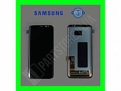 Дисплей Samsung G950 S8 (GH97-20457) сервісний оригінал без рамки (переклеєне скло)