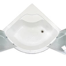 Душова кабіна 90х90х190 см на глибокому піддоні, матове скло, профіль чорний, фото 4