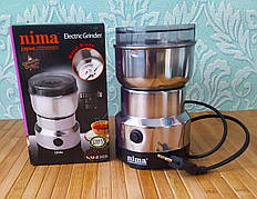 Кавомолка електрична Nima - 8300 ⁇ Подрібнювач кавових зерен ⁇ Кавомолка електрична