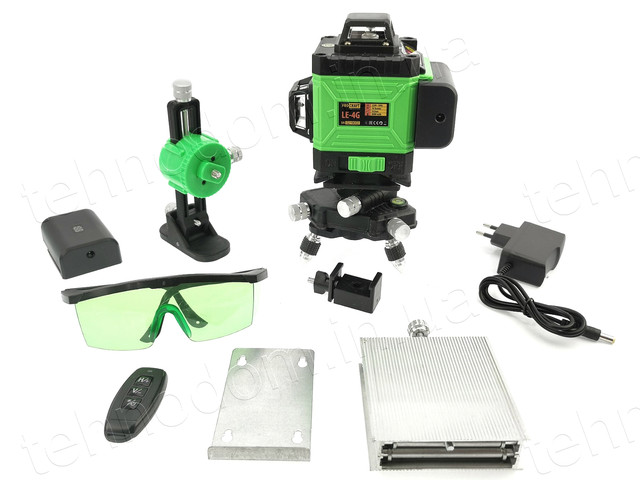 Комплектація Лазерний рівень Procraft LE-4G