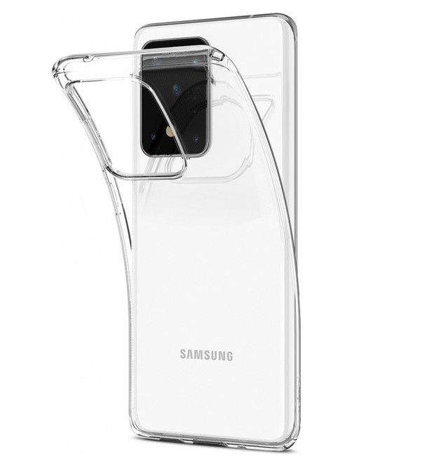 Прозорий силіконовий чохол для Samsung Galaxy S20 Ultra/ S11 Plus