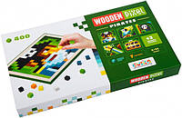 Мозаика Wooden pixel 5 400 дет. 7 картинок В коробке Cubica 14910