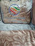 Красиве однотонне покривало з візерунком, фото 4