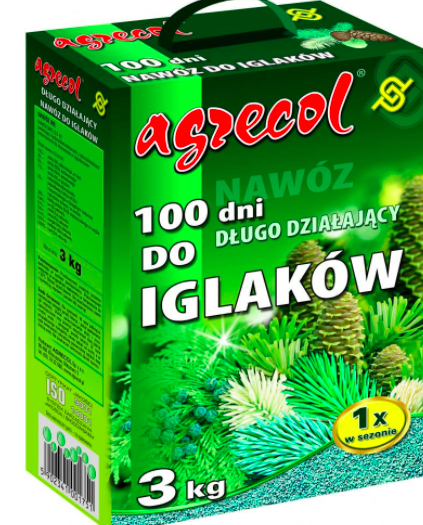 Добриво для хвойних 100 днів Agrecol 3 кг