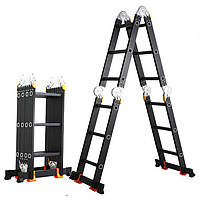 Драбина-трансформер GTM KMP403A 4*3 алюмінієва, 3.5 м