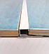 Алюмінієвий П-подібний квадратний профіль для плитки до 10 мм Квадро ТК 10 Білий L-2.7 м, фото 7
