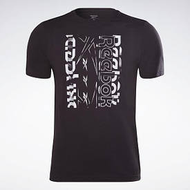 Футболка чоловіча reebok Vector Graphik tee чорна