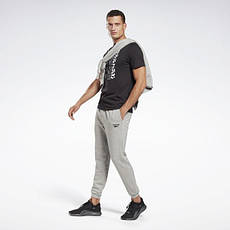 Футболка чоловіча reebok Vector Graphik tee чорна, фото 4