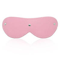 Рожева маска на очі з шовку Zipper Кайф