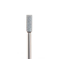 Фреза корундовая Nail Drill для маникюра и педикюра (Цилиндр удлиненный) 45-40, диаметр 3,5 мм, серая
