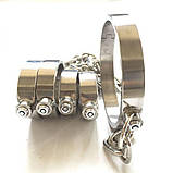 Сталеві кайдани для шиї, рук і ніг пов'язані ланцюгом Кайф, фото 2