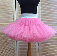 Пышная юбка американка из евросетки цвет розовый (можно любые цвета)