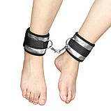 Бондаж фіксатор для рук і ніг чорний Lovetoy Кайф, фото 3