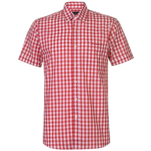 Чоловіча сорочка Pierre Cardin Large Gingham Shirt Mens XL Оригінал В наявності!