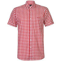 Чоловіча сорочка Pierre Cardin Large Gingham Shirt Mens XL Оригінал В наявності!