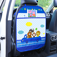 Чехол защитный для передних сидений в авто с карманом для планшета