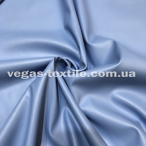 Тканина Шкірзамінник стрейч Блакитний