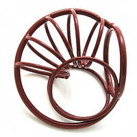 Червоний фіксатор-Равлик на статевий член сталевий для БДСМ ігор Кайф