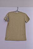 Лп-235 Футболка для хлопчика зелена 128, фото 2