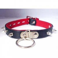 Нашийник з шипами і кільцем для БДСМ IXI40507 Кайф