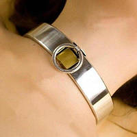 Нашийник з нержавіючої сталі Срібний Кайф