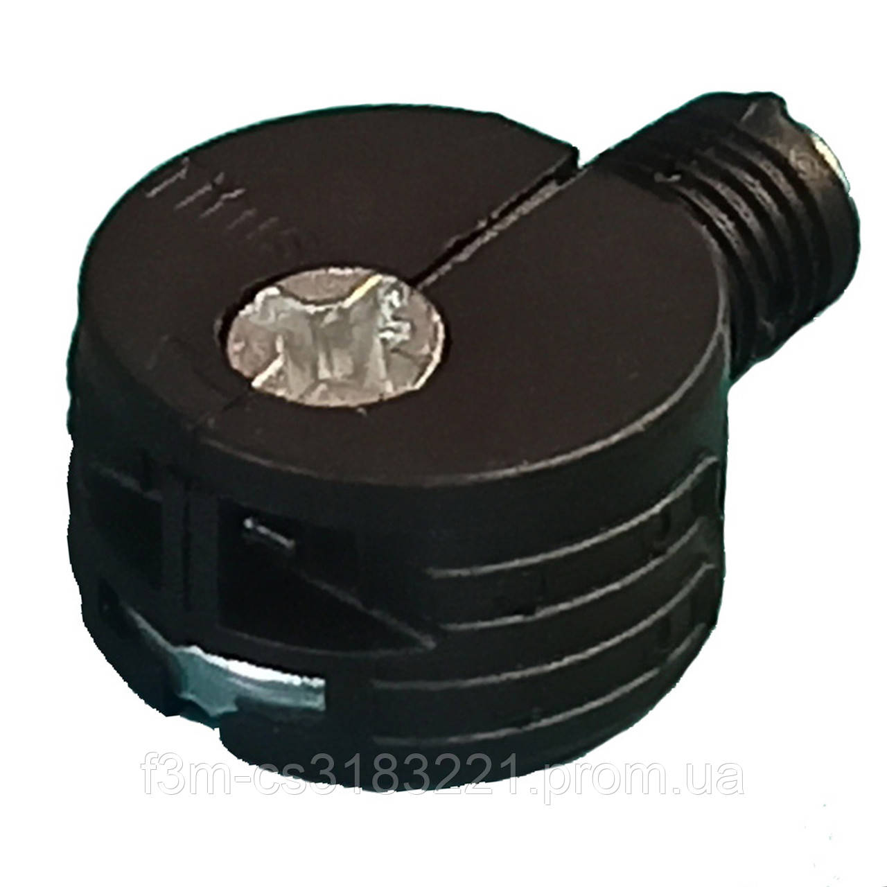 Стяжка Titus System 4: однокомпонентна потайна Quickloc Ø 20 H=11,5 мм, колір чорний, Made in Slovenia (код1891)