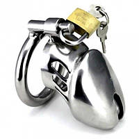 Пояс вірності сталевий з замочком для чоловіків БДСМ IXI25107 Кайф