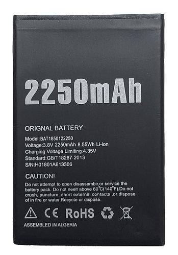 Акумулятор Doogee X11 / BAT1850122250, 2250 mAh Original PRC